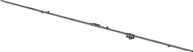 Winkhaus DK-Getr.,GAK 1775-2.P,konstant,m.vorm.Duofkt.elem.,D15,5mm,silber,Si,chromatiert 5030590