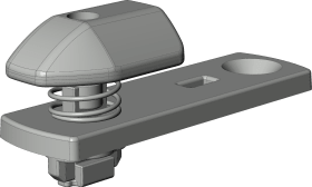 Winkhaus Fehlschaltsicherung, FSF, FSF, DIN Links-Rechts, silber 5031156