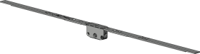 Winkhaus DK-Getr.,GAM.800,mittig,mit Zusatzverriegelung verlängerbar,D22mm,silb.,chromat. 5038879