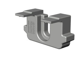Winkhaus Drehkipp-Bohrlehre, für Schließblech, LE.SB.N, DIN Links-Rechts, Kunststoff, gra 5039041