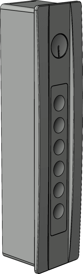 Winkhaus Fensterantrieb, MD.PADM.01, 24 V DC, weiß 5044068