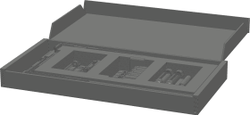 Winkhaus Drehkipp-Garnitur, Falzb., DIN Rechts, GKT.RC-N, Stahl, silberfarbig, galv.verz. 5044227