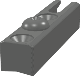 DK-Schließblech, SBS.K.S.252, DIN Links-Rechts, Stahl, silberfarbig, chromatiert
