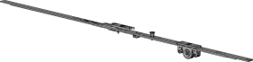 Winkhaus DK-Getriebe,GAK.E.945-1,konstant,TBT,D15,5mm,silber,chromatiert 5046544