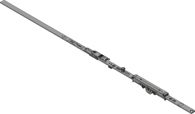 Winkhaus DK-Getriebe,GAK.E.945-1,konstant,TBT,D7,5mm,silber,chromatiert 5046663