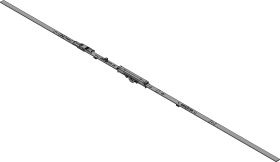 Winkhaus DK-Getriebe,GAM.E.1400-1,mittig,TBT,D7,5mm,silber,chromatiert 5046680