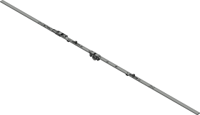 Winkhaus DK-Getriebe,GAM.E.1400-2,mittig,TBT,D15,5mm,silber,chromatiert 5046687