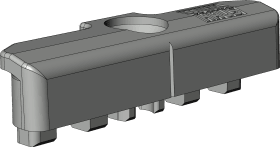 DK-Schließblech, SBA.K.552+0,5, DIN Links-Rechts, STA, silberfarbig, chromatiert
