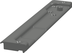 Fenster-Rahmenteil, RT.DBG.BS-60, DR, Drehbegrenzer, schwarz