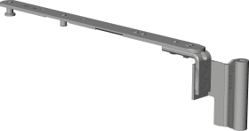 Winkhaus DK-Schere,SC1.20-9,DIN Links,weiß 5062069