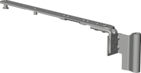 Winkhaus DK-Schere,SC1.E,21-13,sichtbar,Gr.1,DIN Links,silber 5062299