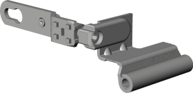 DF-Drehlagerband, DL.C.20-13, DIN Rechts, weiß, lackiert