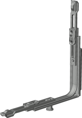 Winkhaus Flügellager, aufliegend, DIN Links, Stahl, weiß, verkehrsweiß, lackiert 5066178