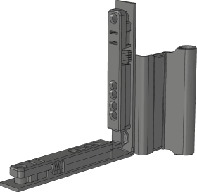 Winkhaus Falzbandflügellager, C-W, 20-13, auflieg., DR, STA, weiß, verkehrsweiß, pulverb. 5066368