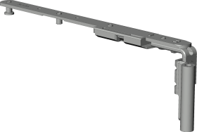 Winkhaus DK-Schere,SC1.PA,18-13,sichtbar,Gr.1,DIN Rechts,silber 5067541
