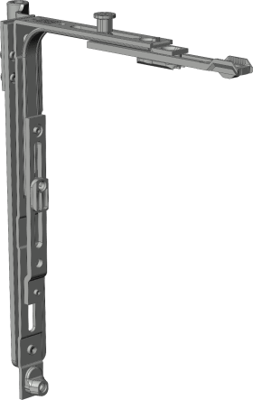 Winkhaus Falzb.flügell., C.PADK, 18-13-24, aufliegend, DIN Links, Stahl, silber, verzinkt 5071633