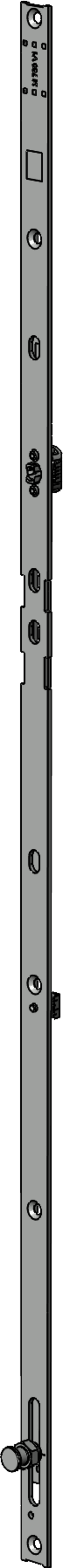 Winkhaus Drehkipp-Mittelverschl.,DIN Links-Rechts,M.750-1.BS16-HV.C,Stahl,silber,verzinkt 5074784