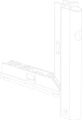 Winkhaus Falzbandflügellager, HT, 18-13-12, auflieg., DIN Rechts, Stahl, silber, verzinkt 5082132