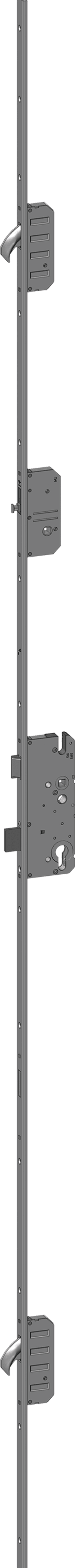 SI-TÜRVERSCHLUSS STV-UW 2460/45/92/8 M2 LS MC SILBER (1224781) 2040882