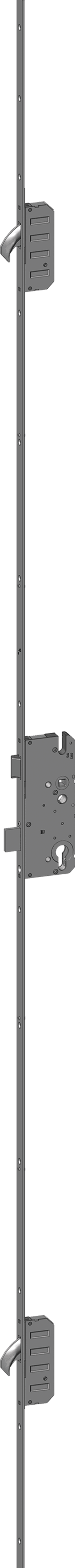 SI-TÜRVERSCHLUSS STV-F 2060/45/92/8 M2 RS MC SILBER (1224930) 2050626