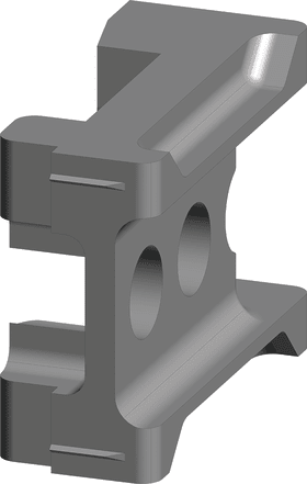 T-LE-FORMTEIL U26-62 FR-K KS SW VE=50 BTL.  WINKHAUS  5039932