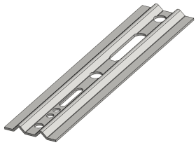 MONTAGELASCHE 171X40X1,5 550167 VE=200ST.