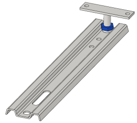 MONTAGEBLITZ XL/P40 - 240X43X1,5 MM 550220