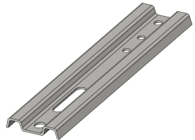 MONTAGEBLITZ XL LASCHE 180X43X1,5 MM OH.HÖHENVERST. VERZ. 550299