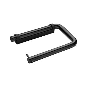 WC-ROLLENHALTER 145 ED GESTRAHLT BEFEST CHARCOAL (147056P4242)