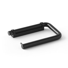 WC-ROLLENHALTER 145 ED SATINIERT BEFEST RAL9005 (147056R1243)