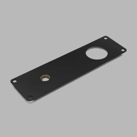 SCHILD CH X=111 CHARCOAL 210X60X2 M. LOCH RUND (143650P4291)