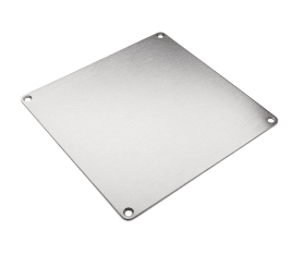 SCHILD BLIND 175X175X2 SATINIERT (14377602006)