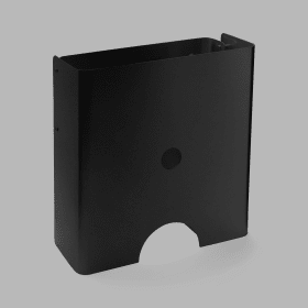 PAPIERHANDTUCHSPENDER CHARCOAL WANDMONT O. ABDECKKLAPPE (147080P4004)