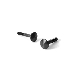 FAT GEWINDEBOLZEN F. GLASTÜR M10X35 PVD CHARCOAL (124923P4310)