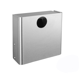 ABFALLEIMER S EINWURFLOCH RUND WANDMONT SATINIERT (14709702100)