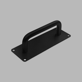 ZIEHGRIFF 14X125 CHARCOAL AUF SCHILD 175X60X2 (144011P4125)