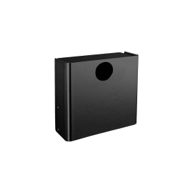 ABFALLEIMER S EINWURFLOCH RUND WANDMONT ED CHARCOAL (147097P4100)