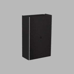 ABFALLEIMER M M. KLAPPE 45LTR CHARCOAL (147097P4110)