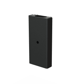 ABFALLEIMER XL M. EINWURFLOCH LÄNGLICH WANDMONT ED CHARCOAL (147097P4200)