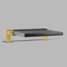 DUSCH-KLAPPSITZ MESSING BARRIEREFREI PU-BESCHICHTET (147501P3403)