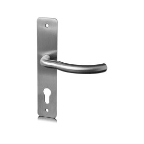 TÜRGRIFF 16M EINSEITIG 8X8 O. ROSETTE SATINIERT (14131002905)