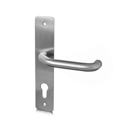 TÜRGRIFF 16UF EINSEITIG 8X8 O. ROSETTE SATINIERT (14141002903)