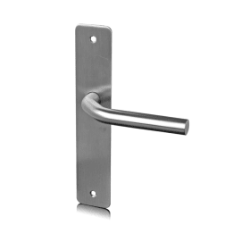 TÜRGRIFF 16LF EINSEITIG 8X8 O. ROSETTE SATINIERT (14151002900)