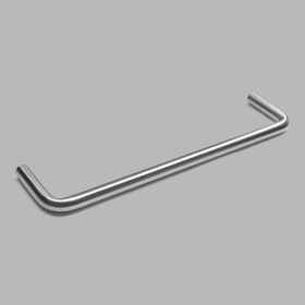 HANDTUCHSTANGE 14X450 BUCHSE POLIERT (16705001450)