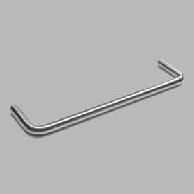 HANDTUCHSTANGE 19X450 BUCHSE POLIERT (16705201459)