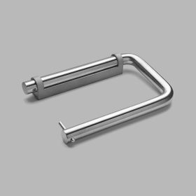 WC-ROLLENHALTER 145 ED GESTRAHLT BEFEST POLIERT (16705601242)