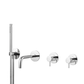 EINBAU-2WEGE-BADEWANNEN-ARMATUR POLIERT (QS3200-190SP)