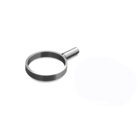 BECHERHALTER Ø76 116X14 SATINIERT (14704202009)