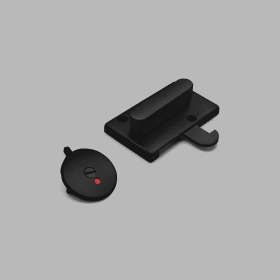 WC-SCHLOSS M. HAKENRIEGEL RS CC38 PVD CHARCOAL (143479P4021)