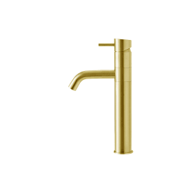 UNIVERSAL-WASSERHAHN SCHWENKBAR 130 (5 1/8) SATINIERT MESSING (QT1200MP3)